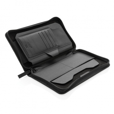 Logo trade advertising products image of: Swiss Peak Heritage RCS rPU RFID travel wallet