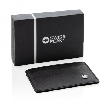 Logo trade promotional items picture of: RFID anti-skimming card holder