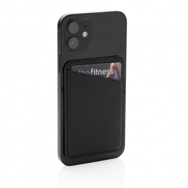 Logo trade promotional merchandise photo of: Magnetic phone card holder