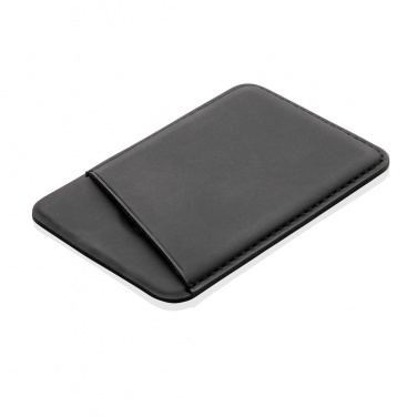 Logo trade promotional giveaways picture of: Magnetic phone card holder