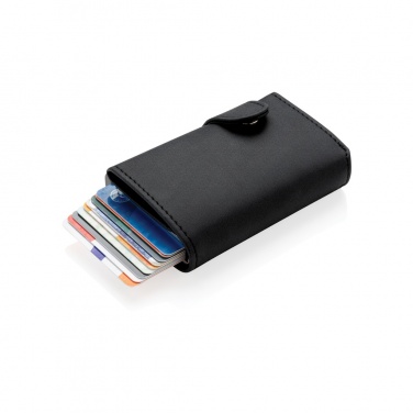 Logotrade promotional items photo of: Standard aluminium RFID cardholder with PU wallet