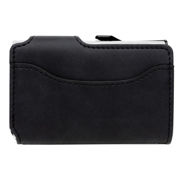 Logotrade promotional product picture of: Standard aluminium RFID cardholder with PU wallet