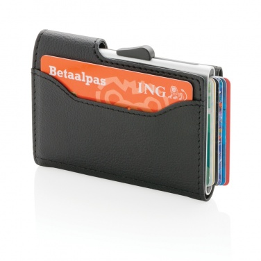 Logo trade promotional giveaways image of: C-Secure RFID card holder & wallet