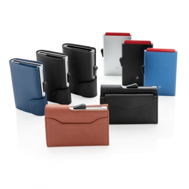 Logo trade promotional products image of: C-Secure RFID card holder & wallet