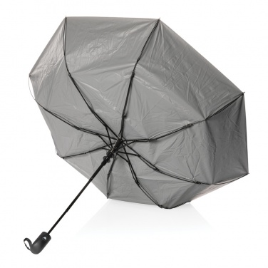 Logo trade corporate gifts image of: 21" Impact AWARE™ RPET 190T Pongee dual colour mini umbrella