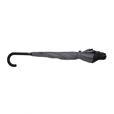 Logo trade corporate gifts image of: 23" Impact AWARE™ RPET 190T reversible umbrella