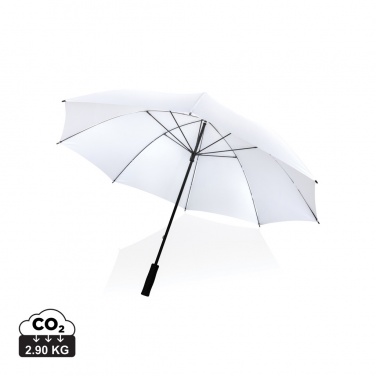 Logo trade promotional gift photo of: 30" Impact AWARE™ RPET 190T Storm proof umbrella
