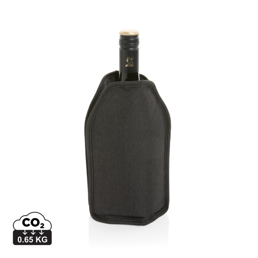 Logotrade advertising product picture of: Vino AWARE™ RPET wine cooler sleeve