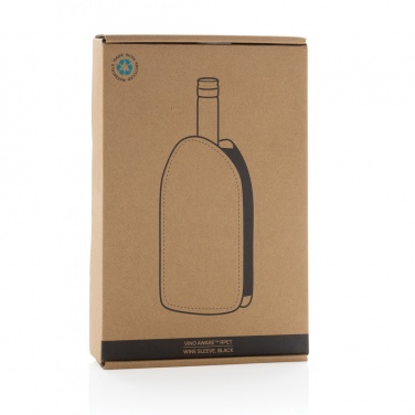 Logotrade promotional product picture of: Vino AWARE™ RPET wine cooler sleeve
