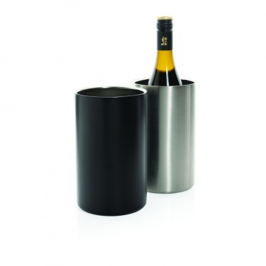 Logotrade promotional merchandise image of: Vino RCS certified recycled stainless steel wine bucket