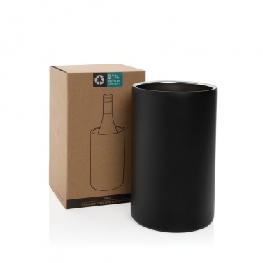 Logotrade promotional gift image of: Vino RCS certified recycled stainless steel wine bucket