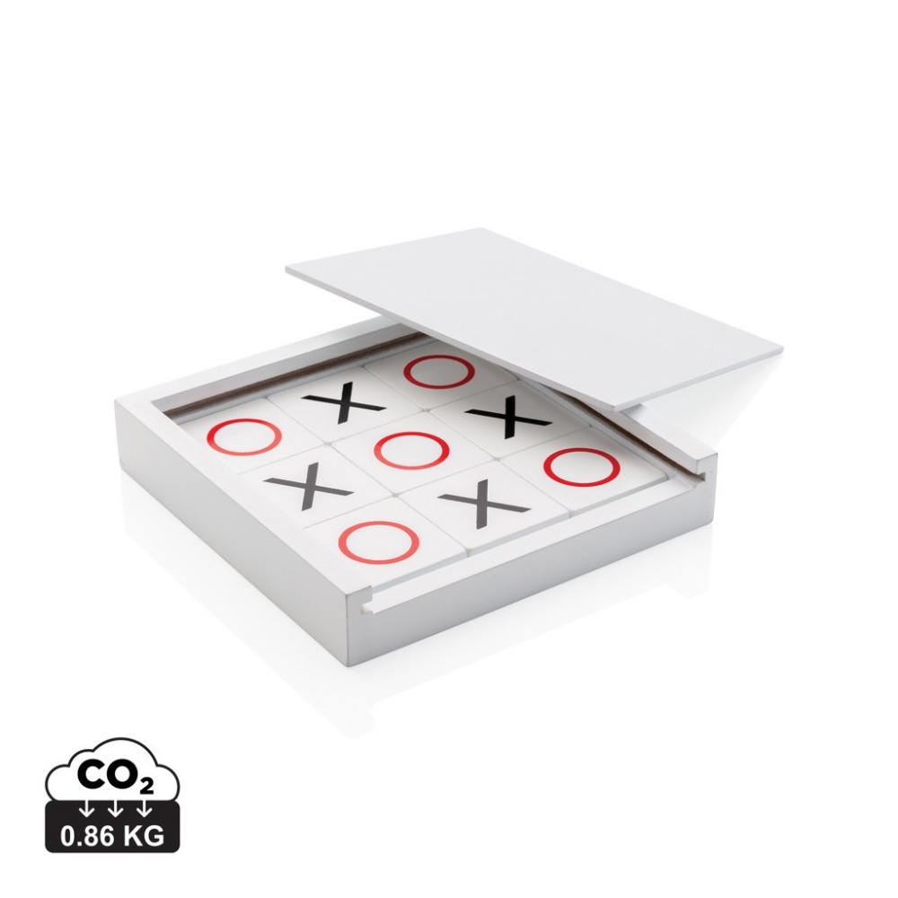 Logo trade promotional merchandise image of: Deluxe Tic Tac Toe game