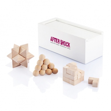 Logo trade promotional products picture of: 3 pcs brain teaser set