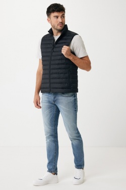 Logo trade promotional items image of: Iqoniq Meru men recycled polyester bodywarmer