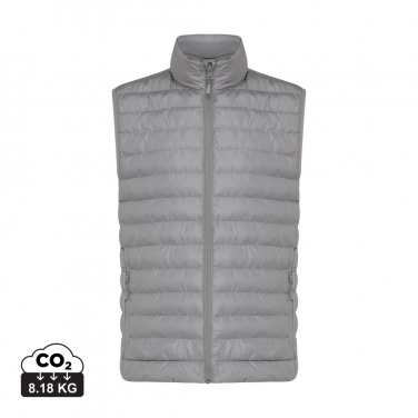 Logo trade promotional gift photo of: Iqoniq Meru men recycled polyester bodywarmer