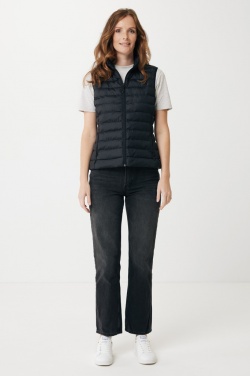 Logo trade corporate gifts image of: Iqoniq Meru women recycled polyester bodywarmer