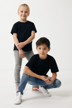 Logo trade promotional merchandise picture of: Iqoniq Koli kids lightweight recycled cotton t-shirt