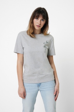 Logo trade business gift photo of: Iqoniq Manuel recycled cotton t-shirt undyed