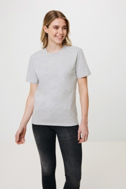 Logo trade promotional giveaways image of: Iqoniq Manuel recycled cotton t-shirt undyed