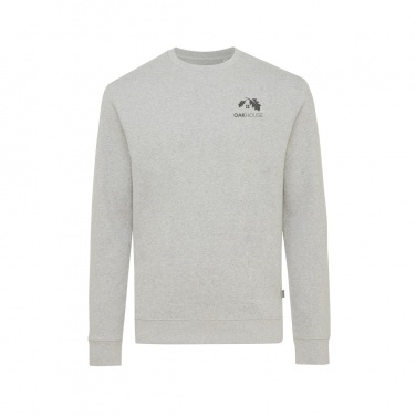 Logotrade promotional item image of: Iqoniq Denali recycled cotton crew neck undyed