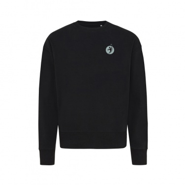 Logotrade corporate gift picture of: Iqoniq Kruger relaxed recycled cotton crew neck