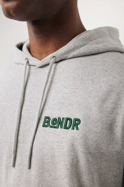 Logo trade promotional items image of: Iqoniq Torres recycled cotton hoodie undyed