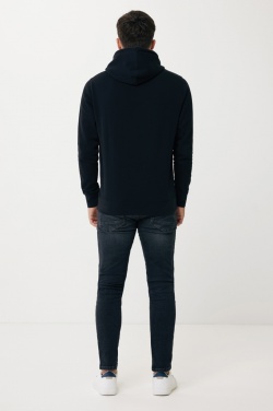 Logo trade promotional merchandise picture of: Iqoniq Rila lightweight recycled cotton hoodie