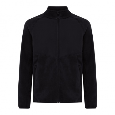 Logo trade corporate gifts picture of: Iqoniq Talung recycled polyester microfleece zip through
