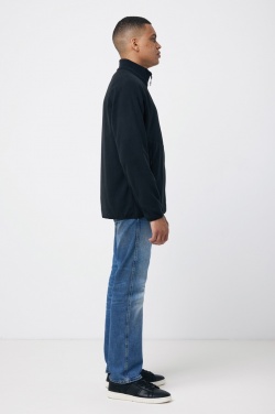 Logo trade corporate gifts picture of: Iqoniq Talung recycled polyester microfleece zip through