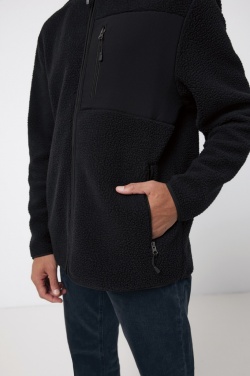 Logo trade promotional product photo of: Iqoniq Diran recycled polyester pile fleece jacket