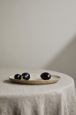 Logotrade promotional merchandise picture of: VINGA Nuvem stoneware serving plate