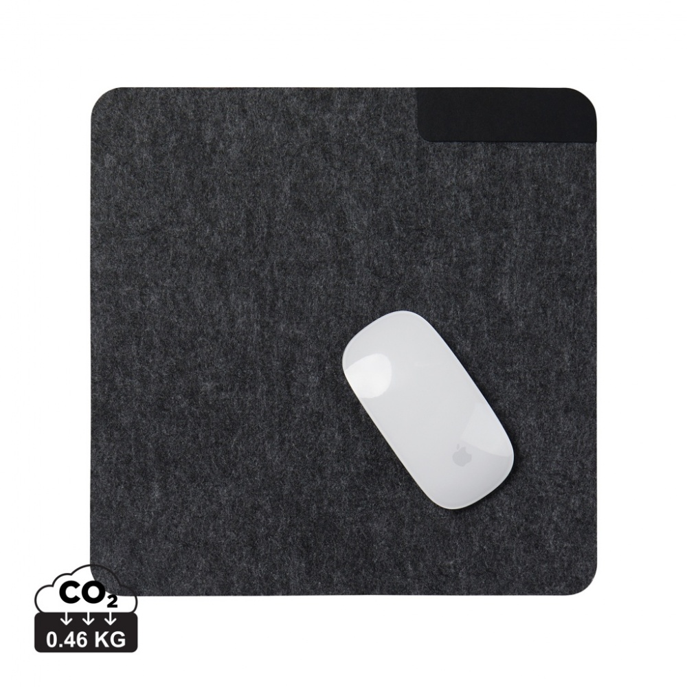 Logotrade corporate gift picture of: VINGA Albon GRS recycled felt mouse pad
