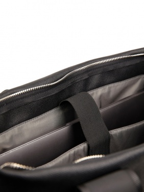 Logo trade promotional giveaway photo of: VINGA Bermond RCS recycled PU tote bag