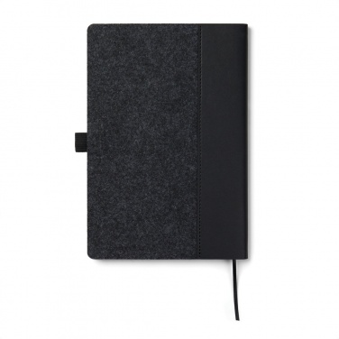 Logotrade business gift image of: VINGA Albon GRS recycled felt notebook