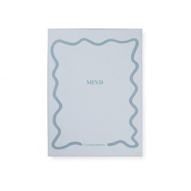 Logo trade promotional gifts image of: VINGA Mind GRS recycled paper journal