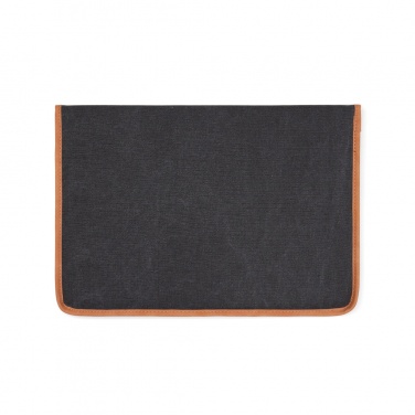Logo trade promotional items picture of: VINGA Bosler GRS recycled canvas 16" laptop sleeve