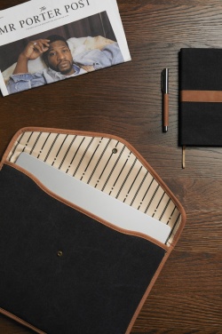 Logo trade promotional items image of: VINGA Bosler GRS recycled canvas 16" laptop sleeve