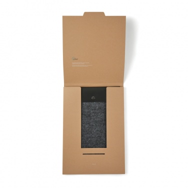 Logotrade corporate gift image of: VINGA Albon GRS recycled felt 17" laptop sleeve