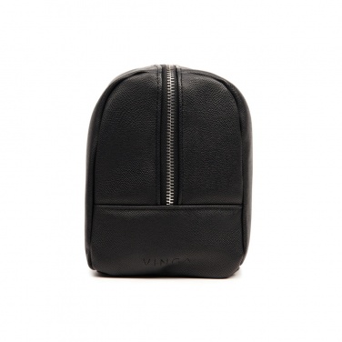 Logo trade promotional merchandise photo of: VINGA Bermond RCS recycled PU toiletry bag