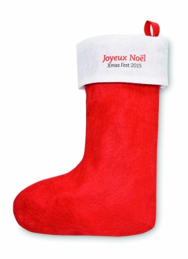 Logo trade corporate gifts image of: Christmas boot