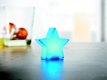 Logo trade promotional merchandise image of: Star colour changing light