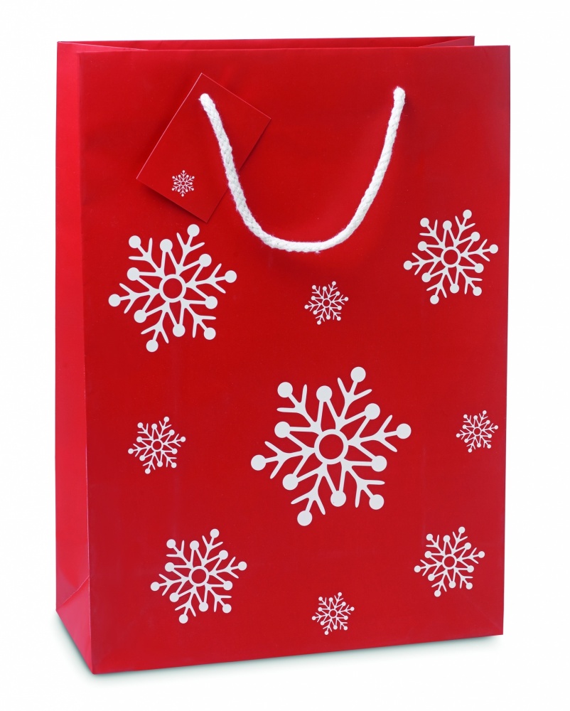 Logo trade promotional giveaways picture of: Gift paper bag large