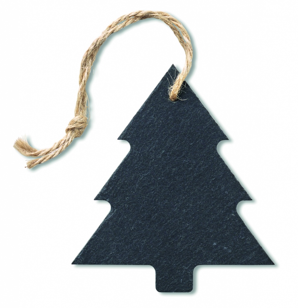 Logotrade promotional giveaway picture of: Slate xmas hanger tree