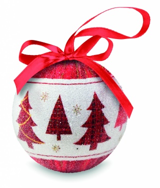 Logotrade promotional giveaway picture of: Christmas bauble in gift box