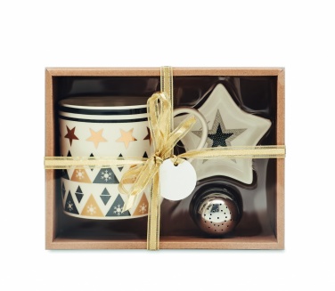 Logotrade advertising product picture of: Mug mini plate filter in box