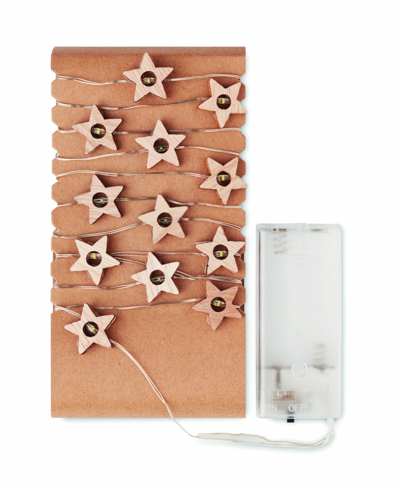 Logotrade promotional giveaway picture of: String with 20 star lights