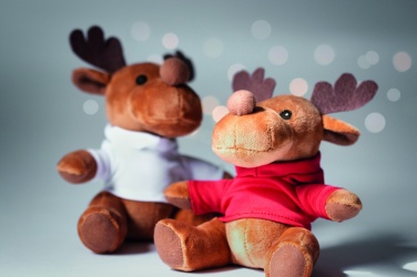 Logotrade promotional giveaway picture of: Plush reindeer with hoodie