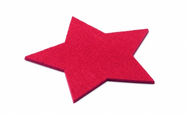 Logo trade advertising product photo of: RPET 4 felt coaster set