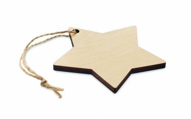 Logotrade promotional product picture of: Christmas ornament star