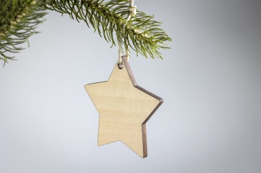 Logotrade promotional gift picture of: Christmas ornament star